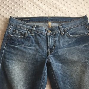 COH Boho Jeans Sz 28 distressed light wash